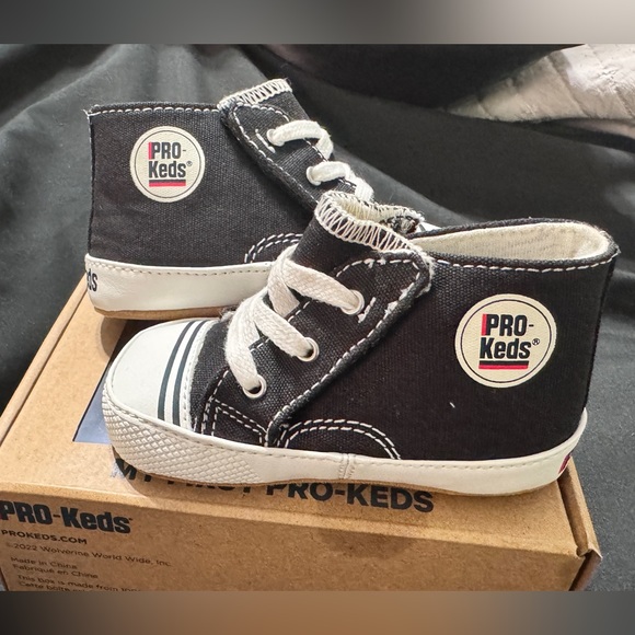 PRO-Keds Little Kids Royal Hi Crib brand new size 3 - Picture 1 of 8